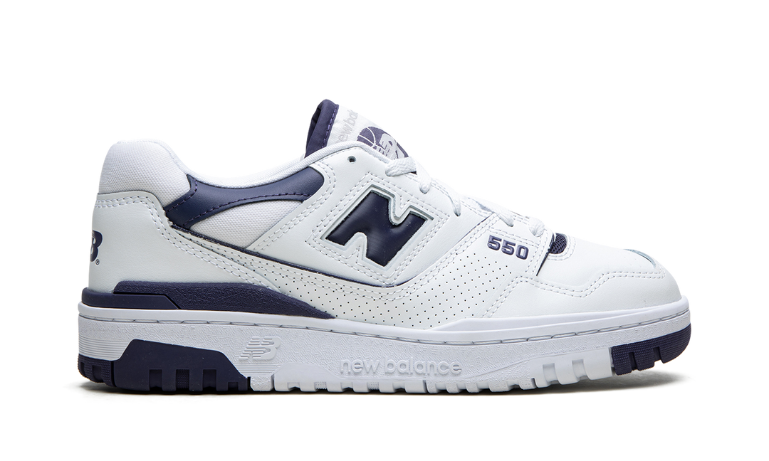 NEW BALANCE 550 WHITE DARK MERCURY WOMENS