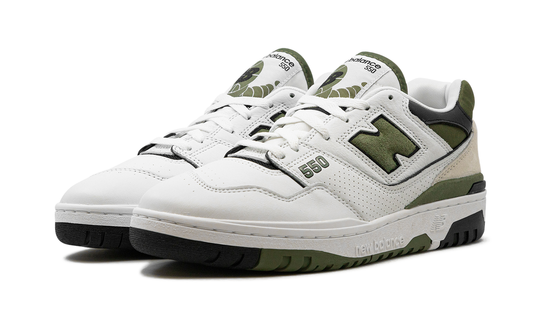 NEW BALANCE 550 WHITE DARK OLIVINE
