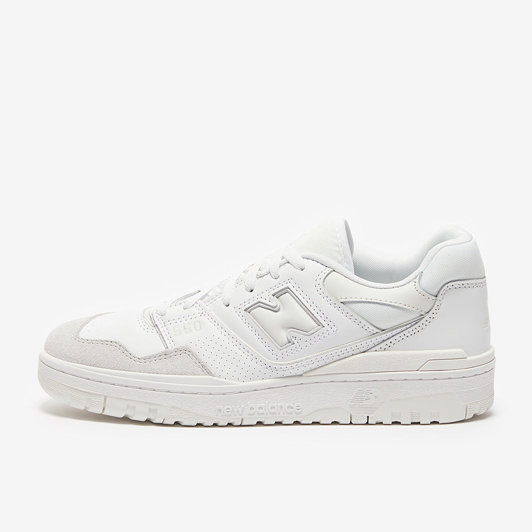 NEW BALANCE 550 WHITE GREY TOE — Stock 