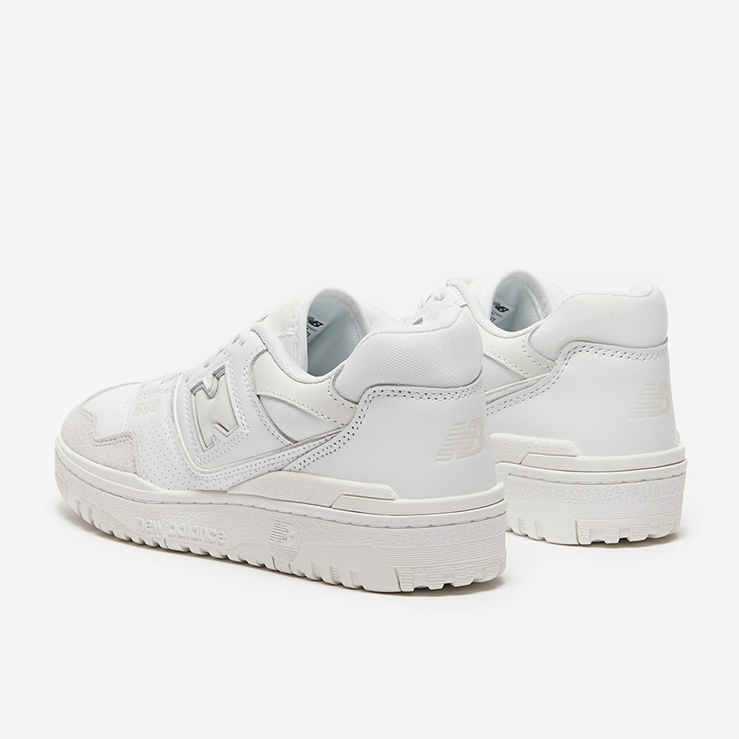 NEW BALANCE 550 WHITE GREY TOE — Stock 