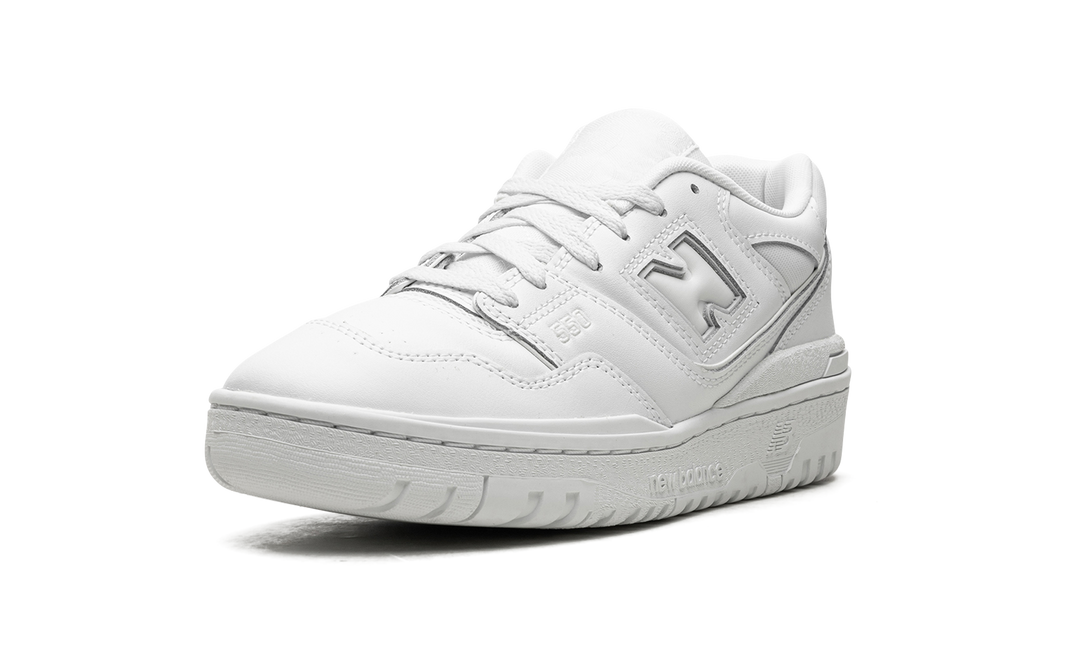 NEW BALANCE 550 WHITE OFF-WHITE GREY GS — Stock 