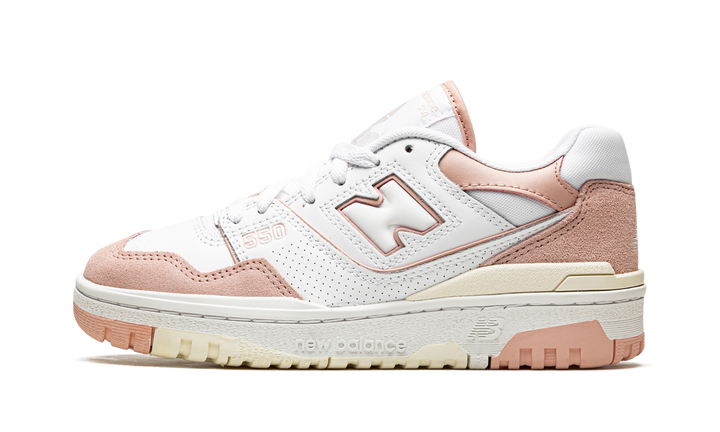 NEW BALANCE 550 WHITE PINK SAND WOMENS