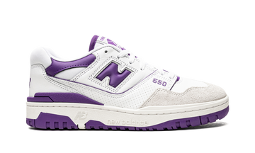 NEW BALANCE 550 WHITE PURPLE — Stock