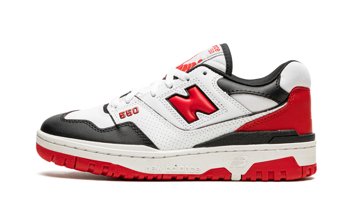 NEW BALANCE 550 WHITE TEAM RED