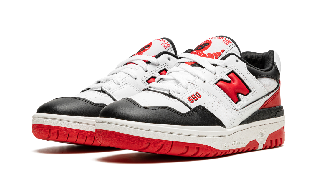 NEW BALANCE 550 WHITE TEAM RED