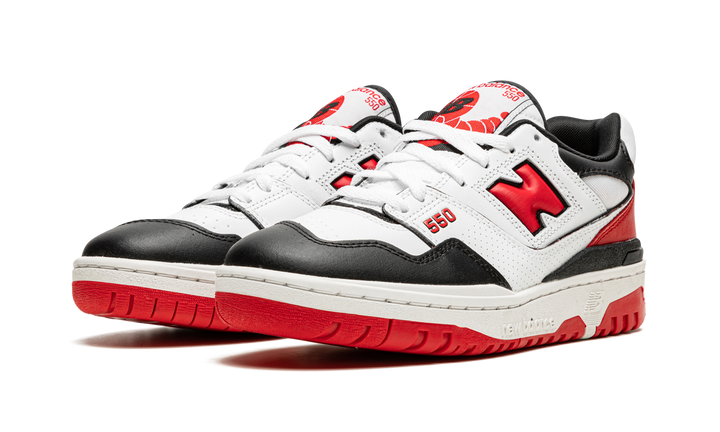 NEW BALANCE 550 WHITE TEAM RED