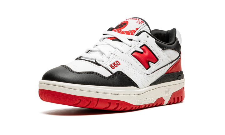 NEW BALANCE 550 WHITE TEAM RED