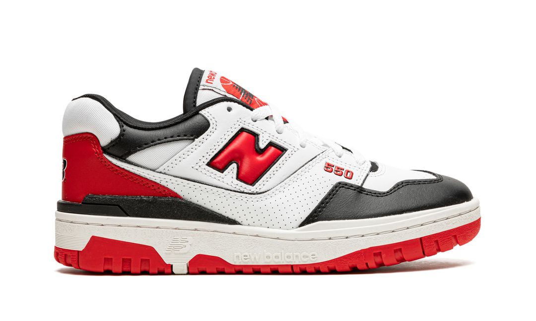 NEW BALANCE 550 WHITE TEAM RED