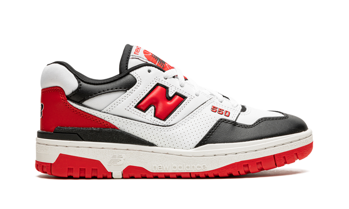 NEW BALANCE 550 WHITE TEAM RED