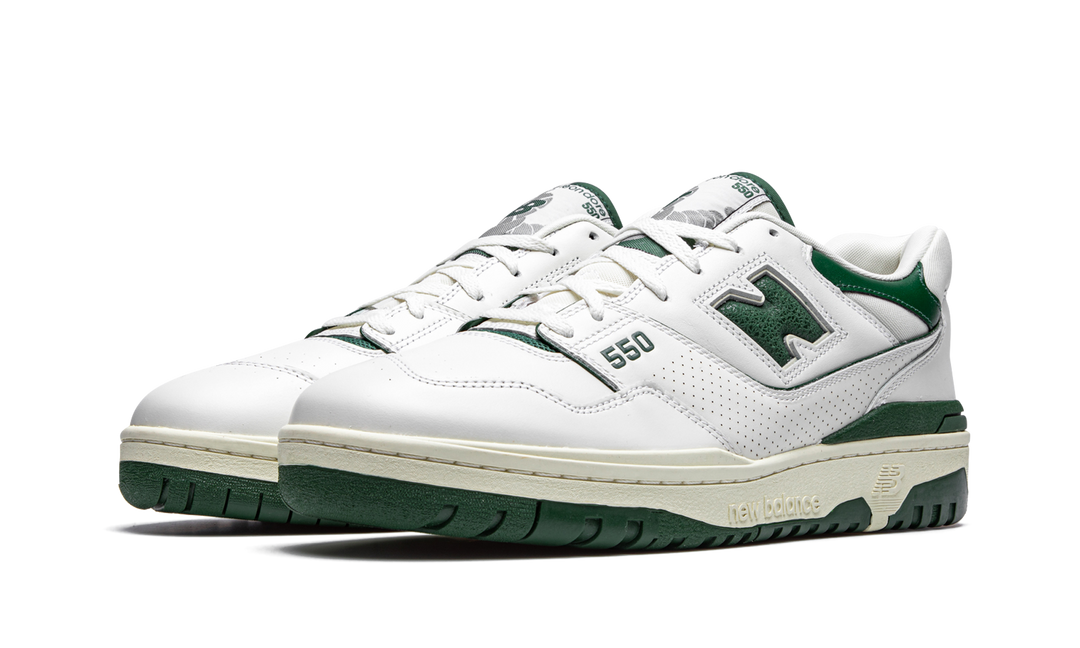 NEW BALANCE 550 X AIME LEON DORE WHITE GREEN