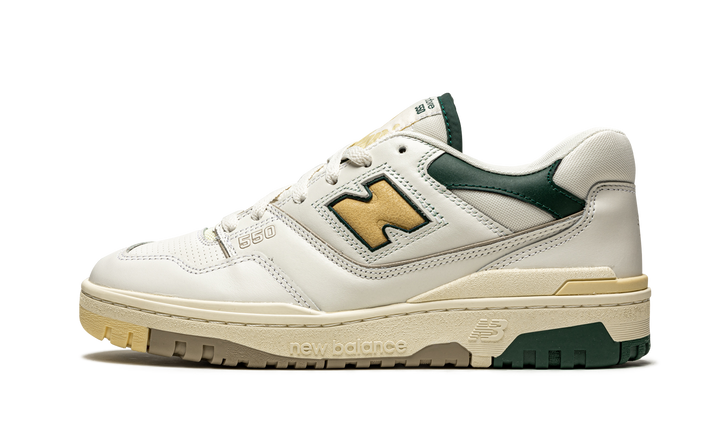NEW BALANCE 550 X AIME LEON DORE WHITE GREEN YELLOW