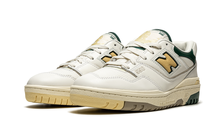 NEW BALANCE 550 X AIME LEON DORE WHITE GREEN YELLOW
