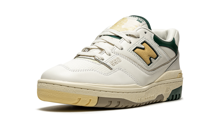 NEW BALANCE 550 X AIME LEON DORE WHITE GREEN YELLOW
