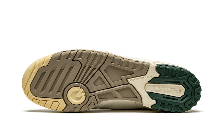 NEW BALANCE 550 X AIME LEON DORE WHITE GREEN YELLOW