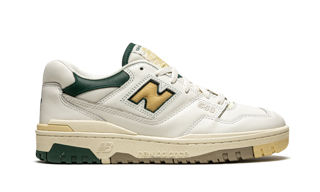 NEW BALANCE 550 X AIME LEON DORE WHITE GREEN YELLOW