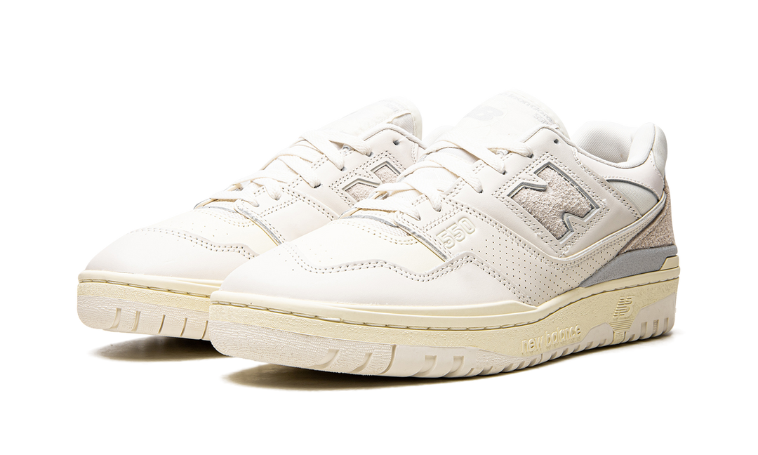 NEW BALANCE 550 X AIME LEON DORE WHITE LEATHER