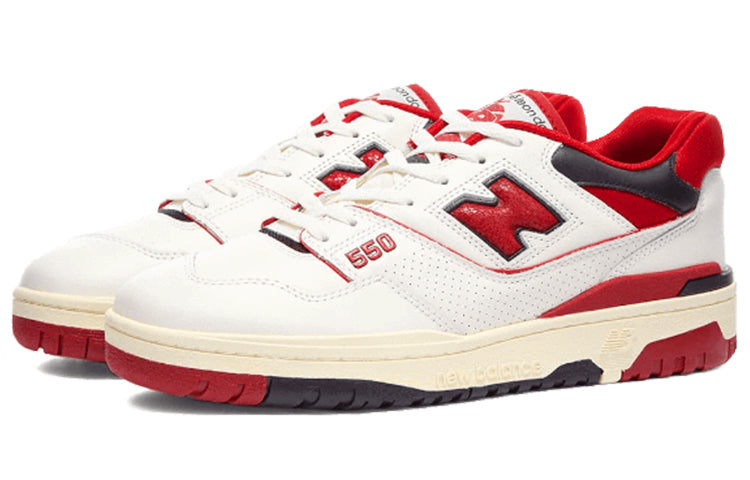 NEW BALANCE 550 X AIME LEON DORE WHITE RED