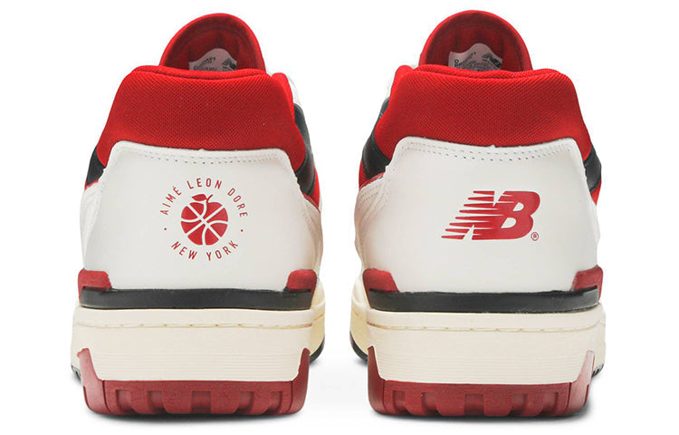 NEW BALANCE 550 X AIME LEON DORE WHITE RED