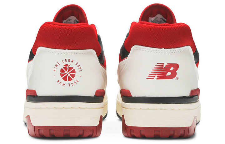 NEW BALANCE 550 X AIME LEON DORE WHITE RED