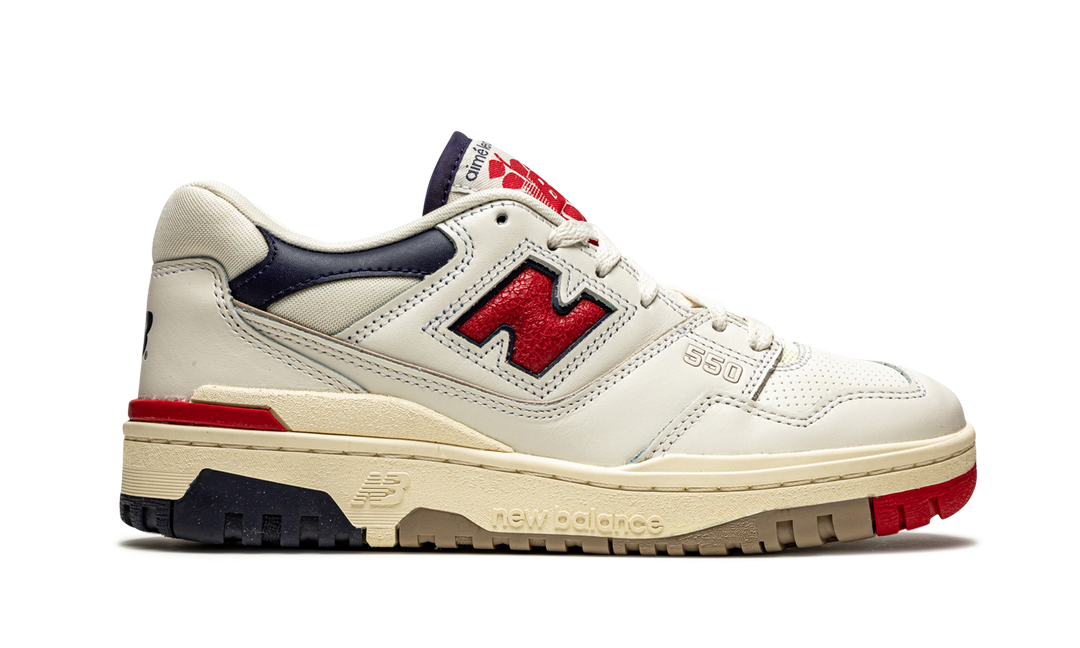 NEW BALANCE 550 X AIME LEON DORE WHITE RED BLUE