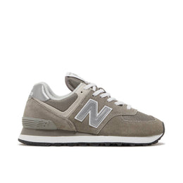 NEW BALANCE 574 CORE GREY WHITE WOMENS