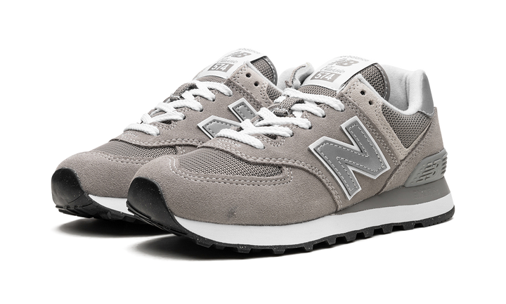 NEW BALANCE 574 CORE GREY WHITE WOMENS