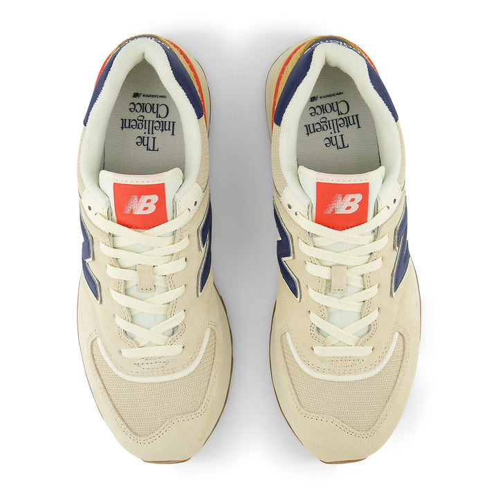NEW BALANCE 574 LEGACY CREAM NAVY