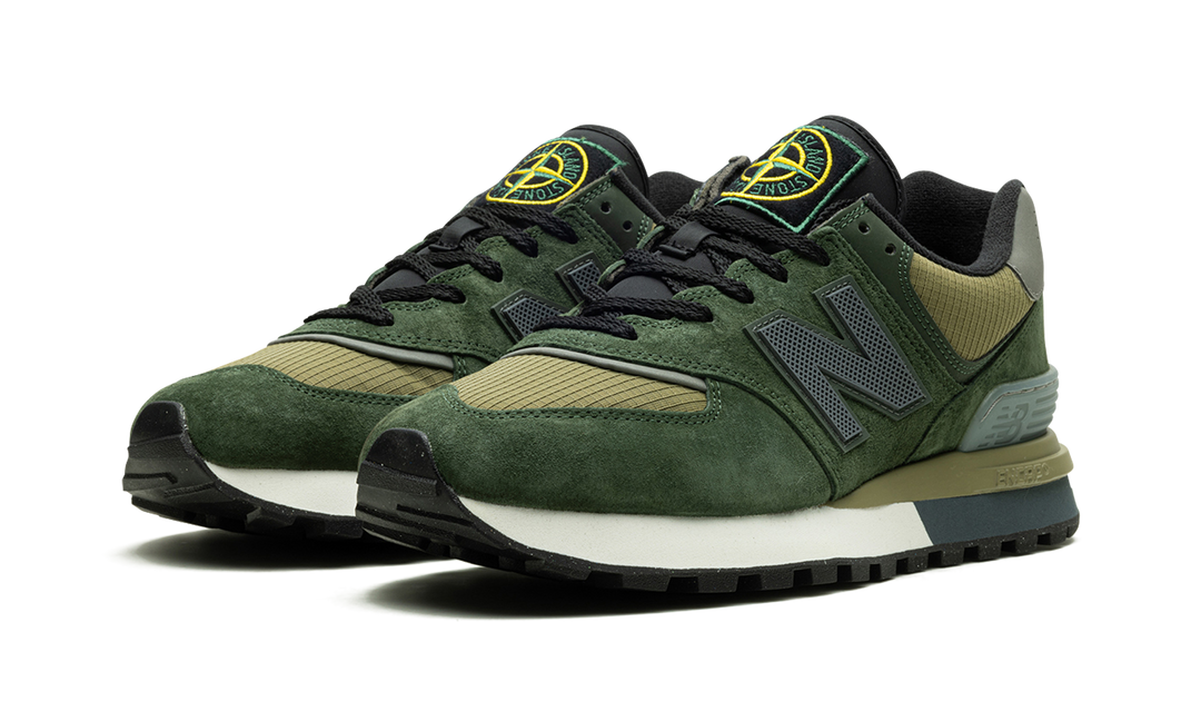 NEW BALANCE 574 LEGACY STONE ISLAND DARK GREEN