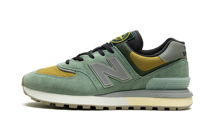 NEW BALANCE 574 LEGACY STONE ISLAND LIGHT GREEN