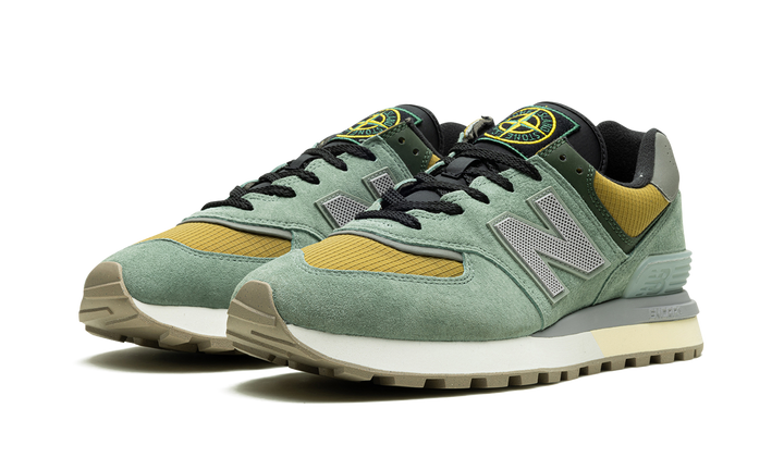 NEW BALANCE 574 LEGACY STONE ISLAND LIGHT GREEN