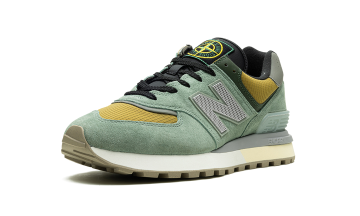 NEW BALANCE 574 LEGACY STONE ISLAND LIGHT GREEN