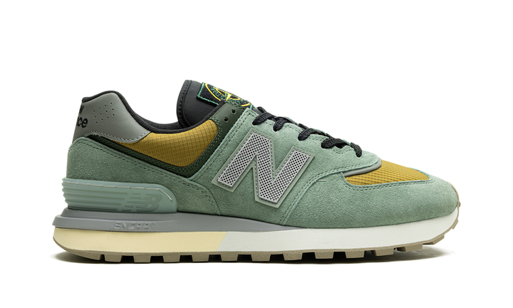 NEW BALANCE 574 LEGACY STONE ISLAND LIGHT GREEN