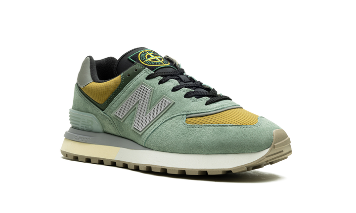 NEW BALANCE 574 LEGACY STONE ISLAND LIGHT GREEN