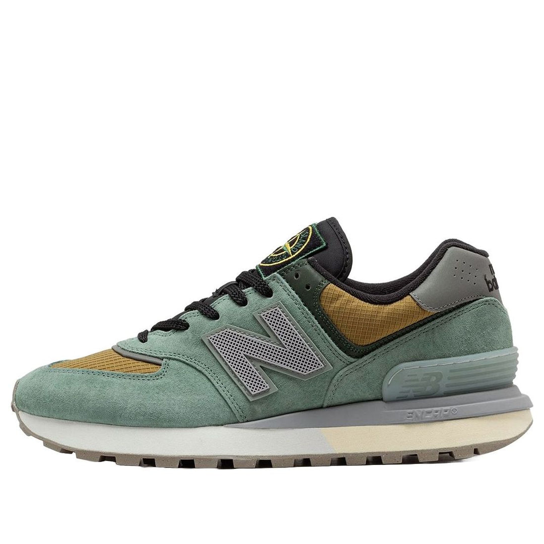 NEW BALANCE 574 LEGACY STONE ISLAND LIGHT GREEN