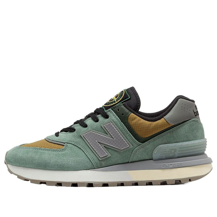 NEW BALANCE 574 LEGACY STONE ISLAND LIGHT GREEN