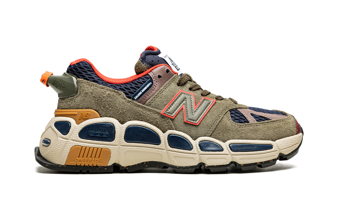 NEW BALANCE 574 X SALEHE BEMBURY YURT TEAM FOREST GREEN