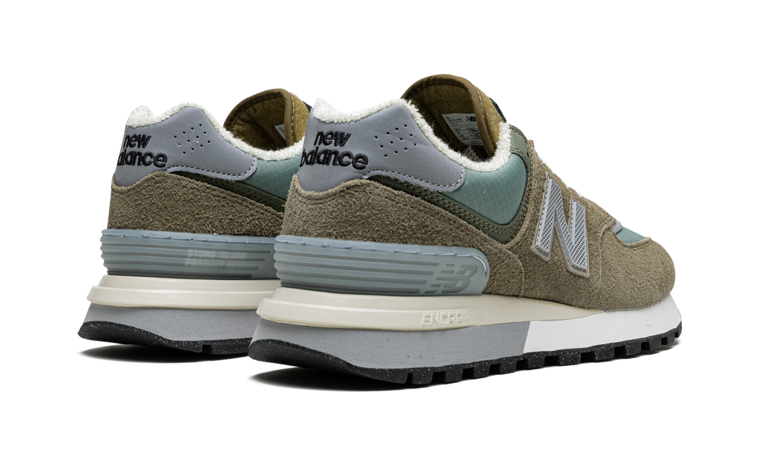 NEW BALANCE 574 X STONE ISLAND OLIVE GREEN