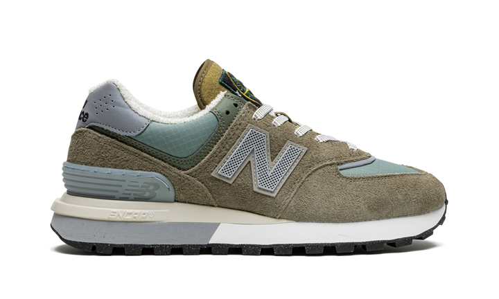 NEW BALANCE 574 X STONE ISLAND OLIVE GREEN
