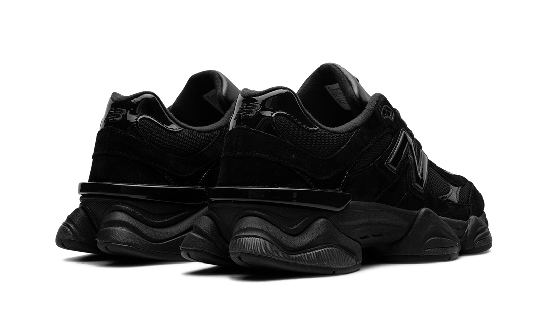 NEW BALANCE 9060 TRIPLE BLACK PATENT
