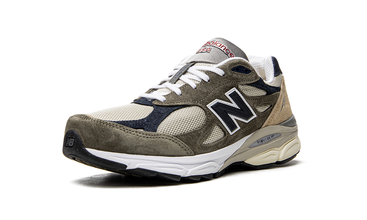 NEW BALANCE 990V3 MADE IN USA X TEDDY SANTIS OLIVE