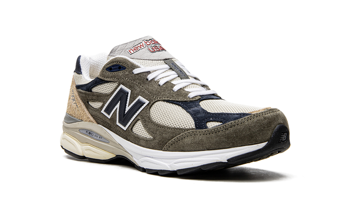 NEW BALANCE 990V3 MADE IN USA X TEDDY SANTIS OLIVE