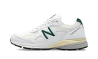 NEW BALANCE 990V4 MADE IN USA WHITE GREEN