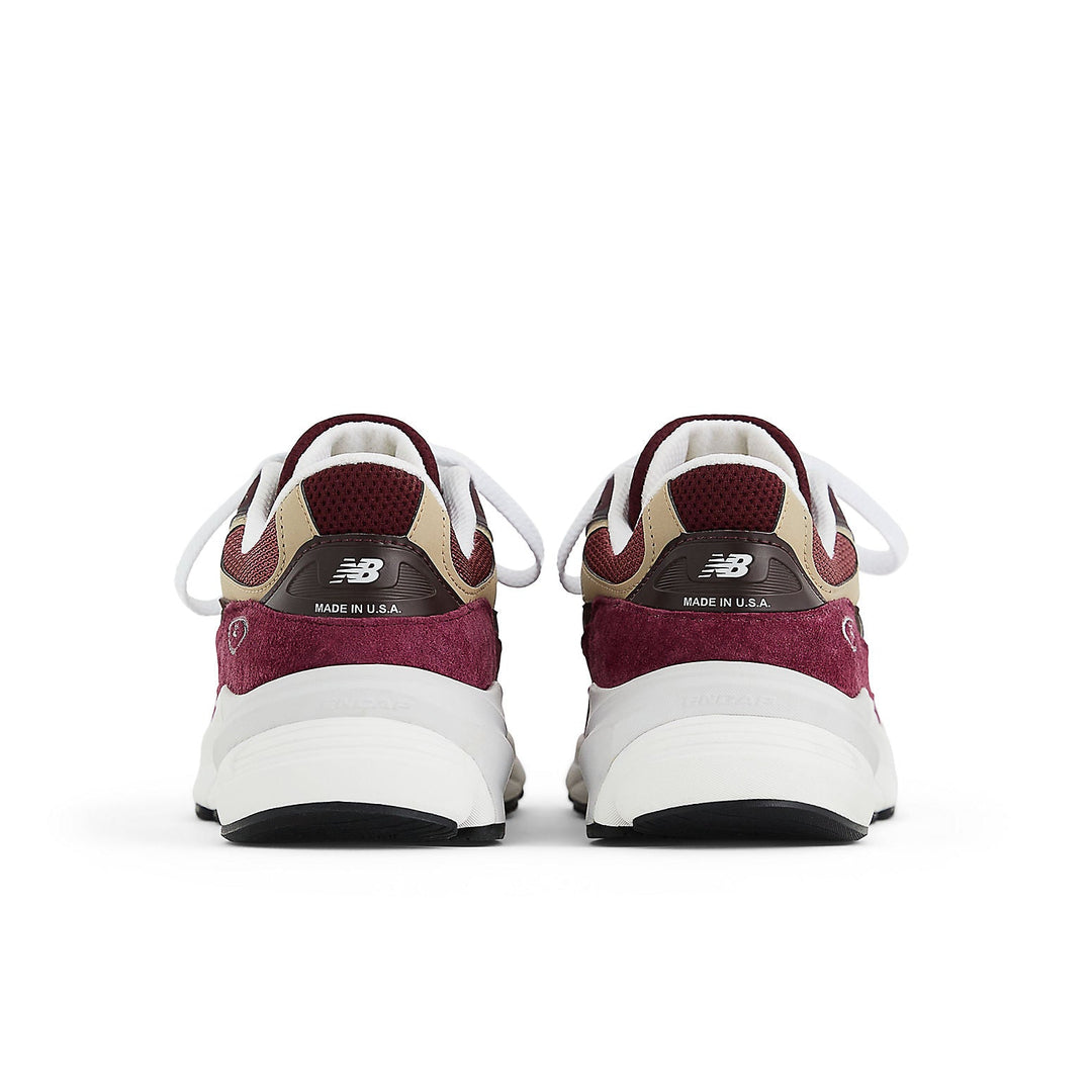NEW BALANCE 990V6 MIUSA TEDDY SANTIS BURGUNDY TAN