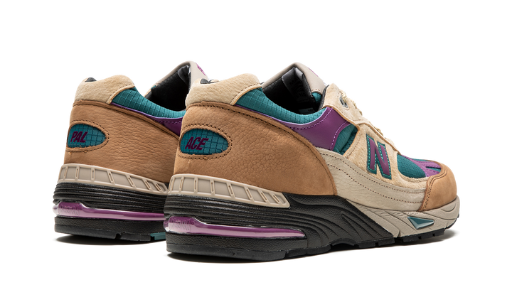 NEW BALANCE 991 MADE IN ENGLAND X PALACE TEAL