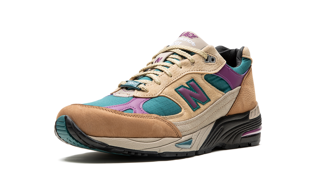 NEW BALANCE 991 MADE IN ENGLAND X PALACE TEAL