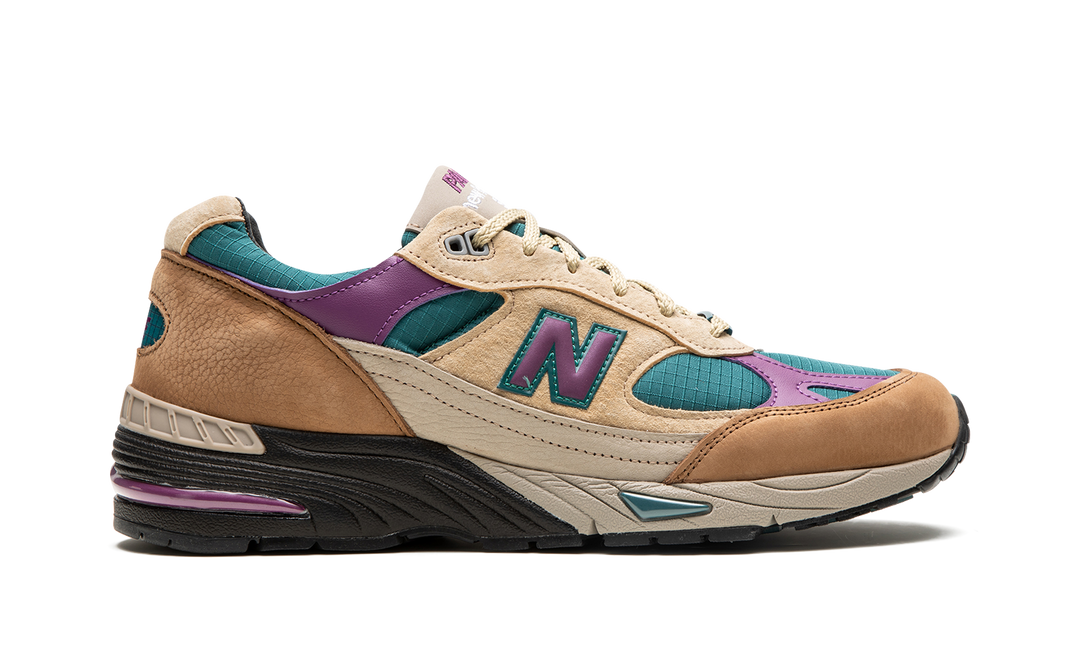 NEW BALANCE 991 MADE IN ENGLAND X PALACE TEAL
