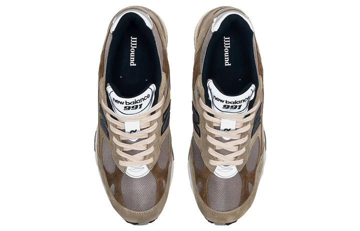 NEW BALANCE 991 X JJJJOUND GREY BROWN WOMENS
