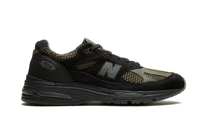 NEW BALANCE 991V2 X STONE ISLAND BLACK OLIVE
