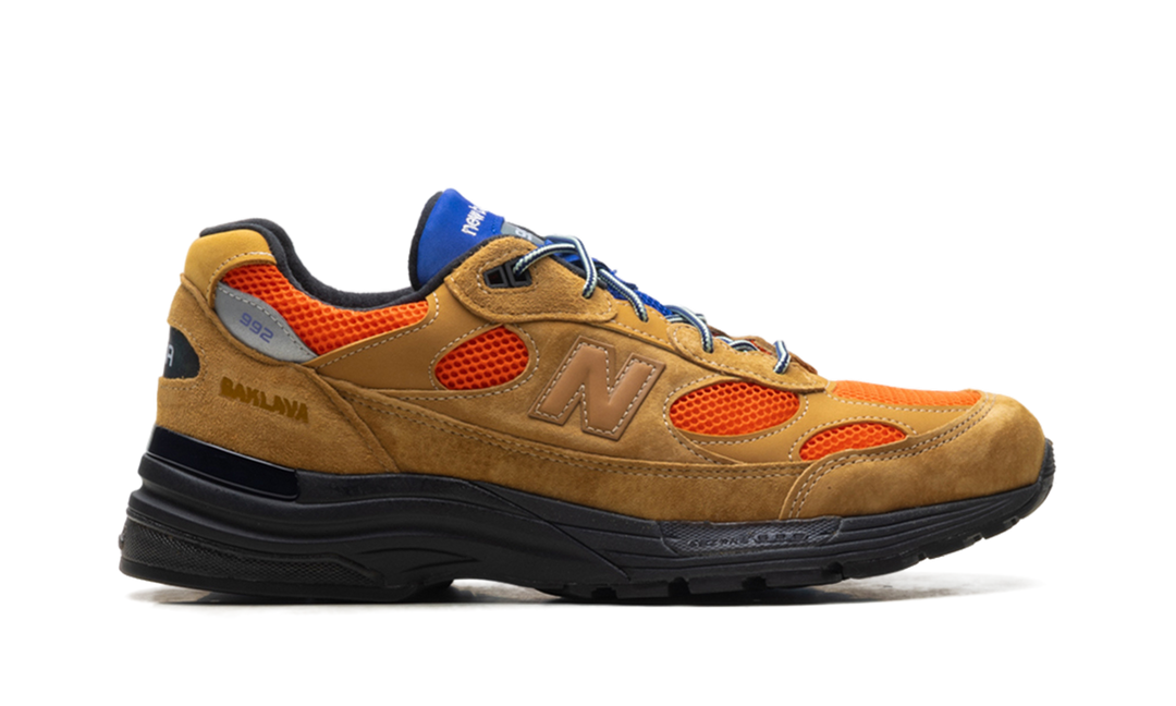 NEW BALANCE 992 MIUSA ACTION BRONSON TAN RED