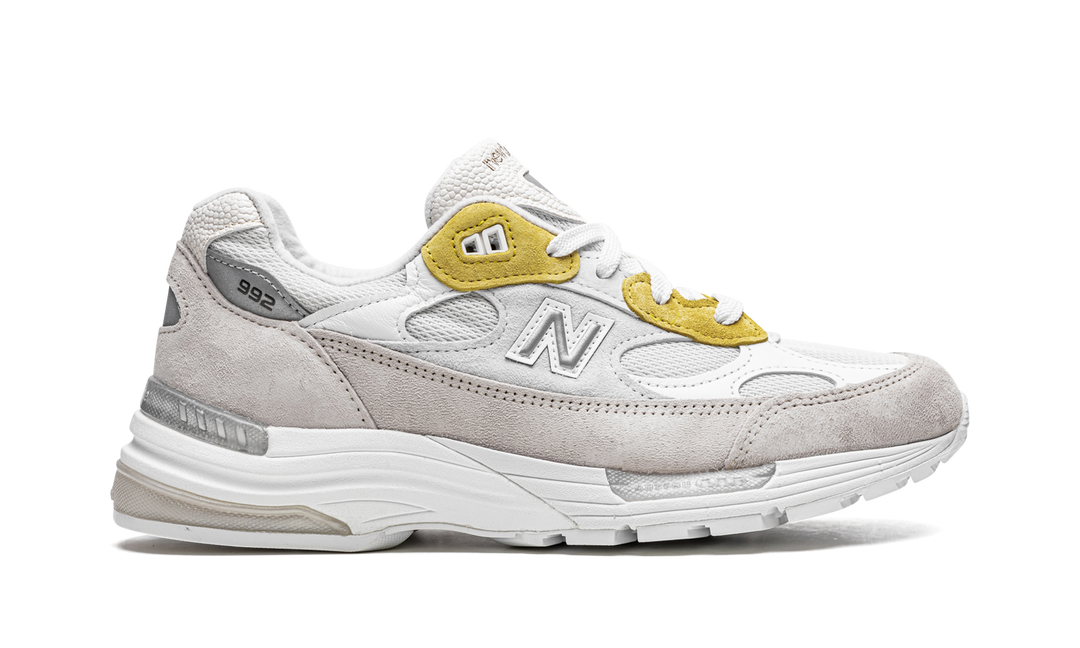 NEW BALANCE 992 X PAPERBOY PARIS WHITE BEIGE